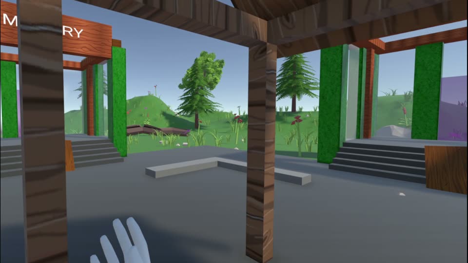 Educational VR game environment
