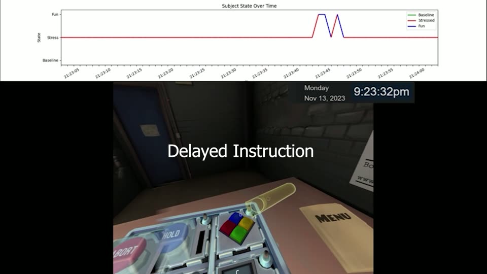 VR collaborative task research demonstration